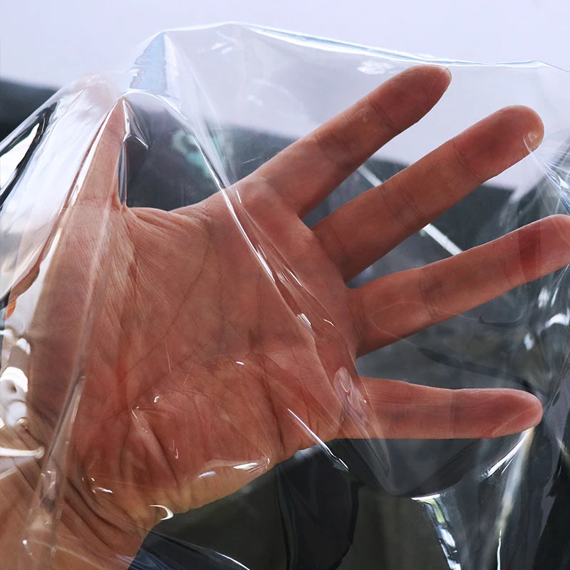 TYMF Winter Window film,Windproof Heat-insulating film,Transparent Plastic film Black edge Easy To Install and Disassemble type