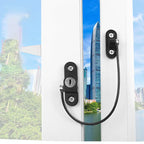 Children's Safety Lock High-rise Fall Protection Push-pull Limiter Window Lock External Push Flat Open Anti-theft Window Lock