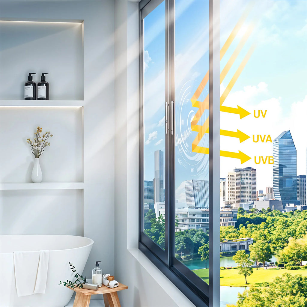 Voltsify One Way Window Privacy Film for Sun Blocker 76cm x 200cm