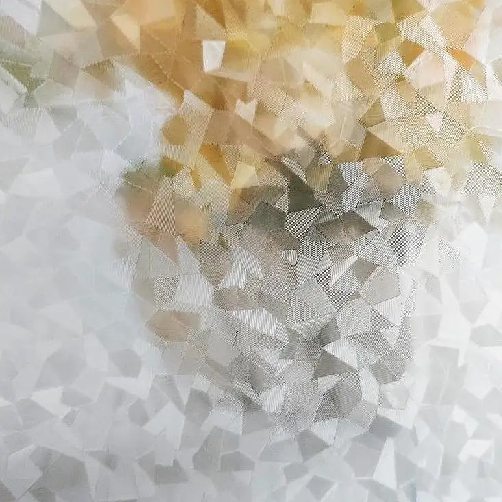 Glass Window Film Window Privacy Film Frosted Window Vinyl 3D Decorative Window Decals Non Adhesive Bathroom Living Room