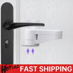 Child Safe Door Lock Universal Door Lever Lock 180 Degree Rotating Door Security Latch Self Adhesive for Window Door Cabinet