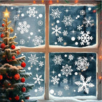 20X30CM Glass Window Snowflake Stickers - Christmas Decor for Home Room, New Year Gift, Navidad & Holiday Supplies