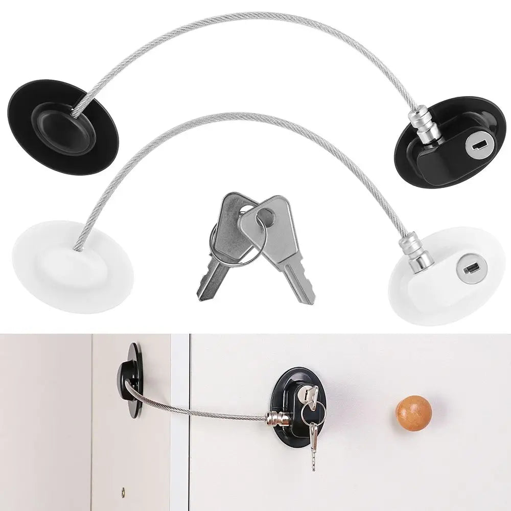 New Prevent Children Falling Kids Safety Protection Baby Safety Lock Cupboard Door Lock Fridge Lock Window Locks