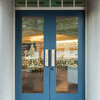 1 PCS New Year Window Stickers Christmas Tree Window Clings Stickers For Glass Large DIY Static Wall Window Door Showcase Decal