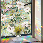 Window Film, Non-Adhesive Static Cling Window Film, Stained Glass Window Decals, Window Stickers for Home Office