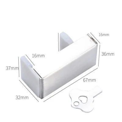 Practical Sliding Doors and Windows Lock window safe lock steel pan child safety lock Anti-theft Sliding Sash Stopper
